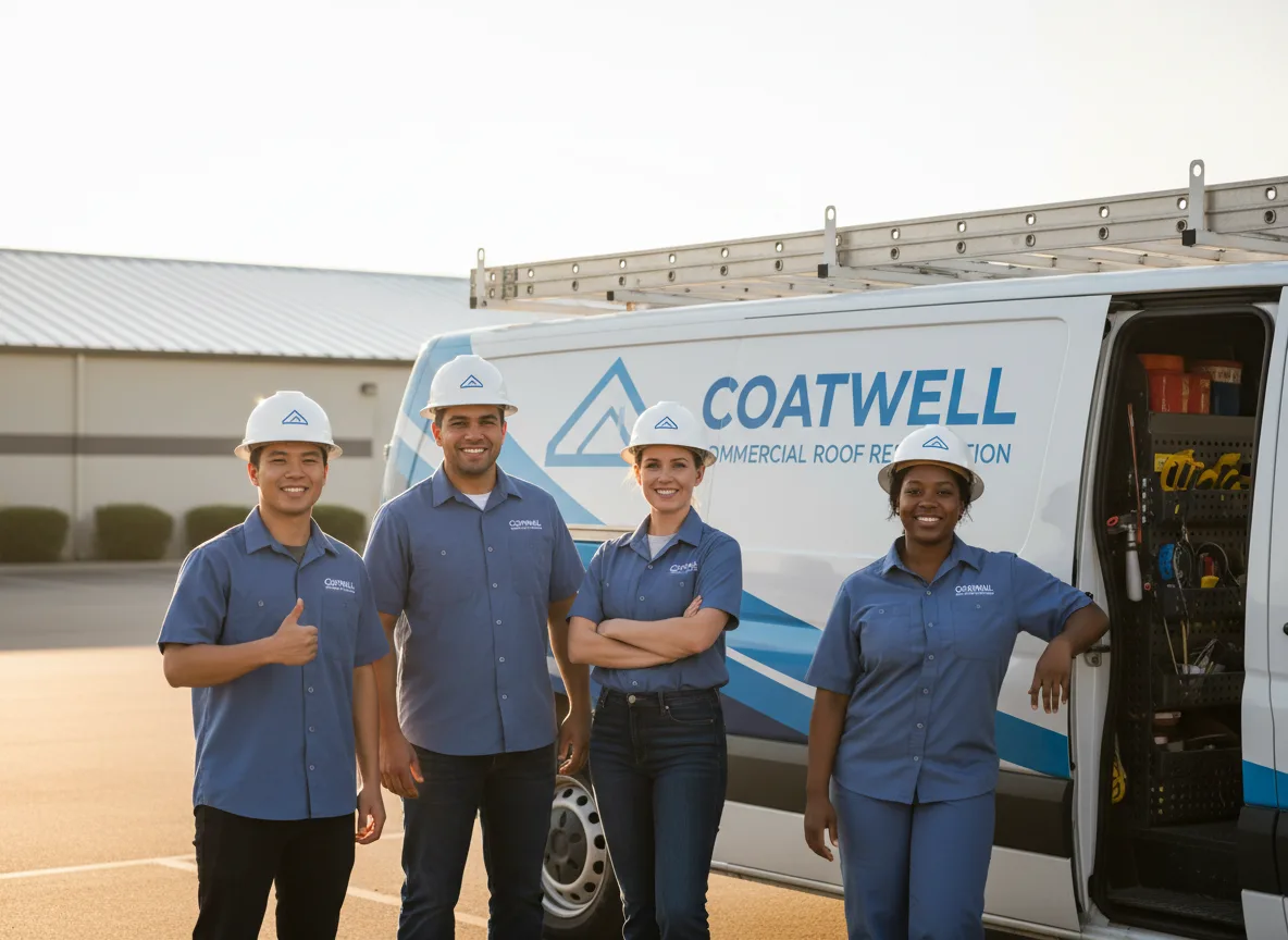 Commercial roof coating company in Leflore, OK